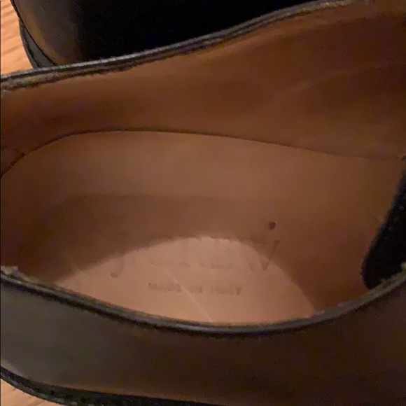 J Crew Leather Tie Dress Shoe - Picture 3 of 5